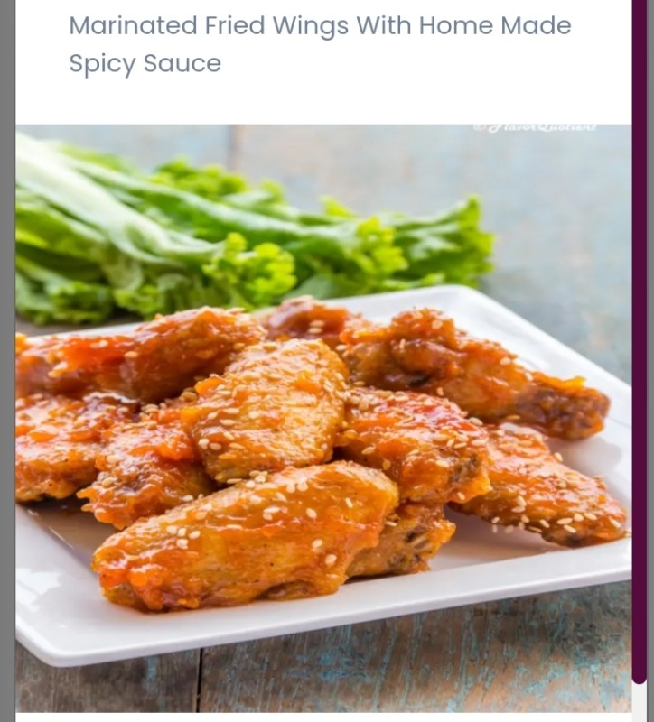 Picture of Spicy Chicken Wings