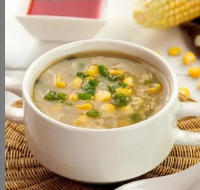Picture of Chicken Corn Soup-Full